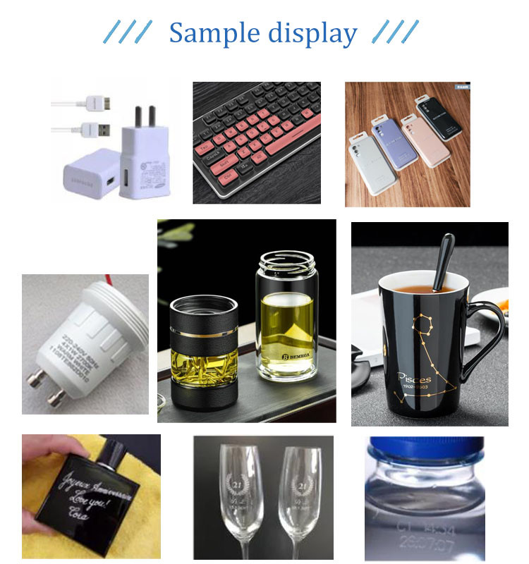 3W 5W UV Laser Engraving Machine UV Laser Marker For Rubber 0.02mm Accuracy