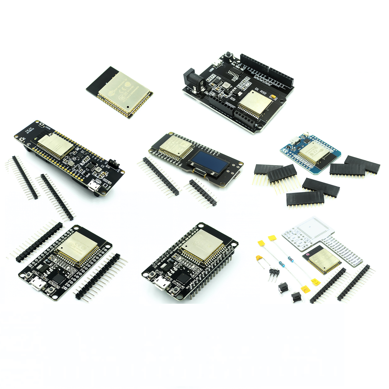 Espressif ESP32 Board ESP-WROOM-32 5v Bt Module Dual Core CPU