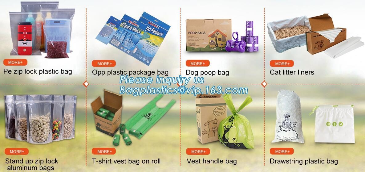 High Quality Eco-friendly Degradable Fashion With Printing Doggy Pet Dog Waste Poop Bags, Eco friendly pet dog waste poo