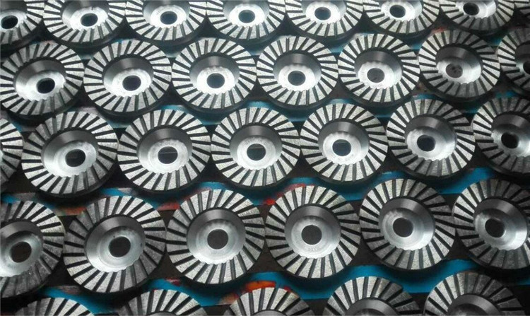 Diamond Turbo 12.7cm 5in Diamond Grinding Cup Wheels 11cm Hole No 60 Grit