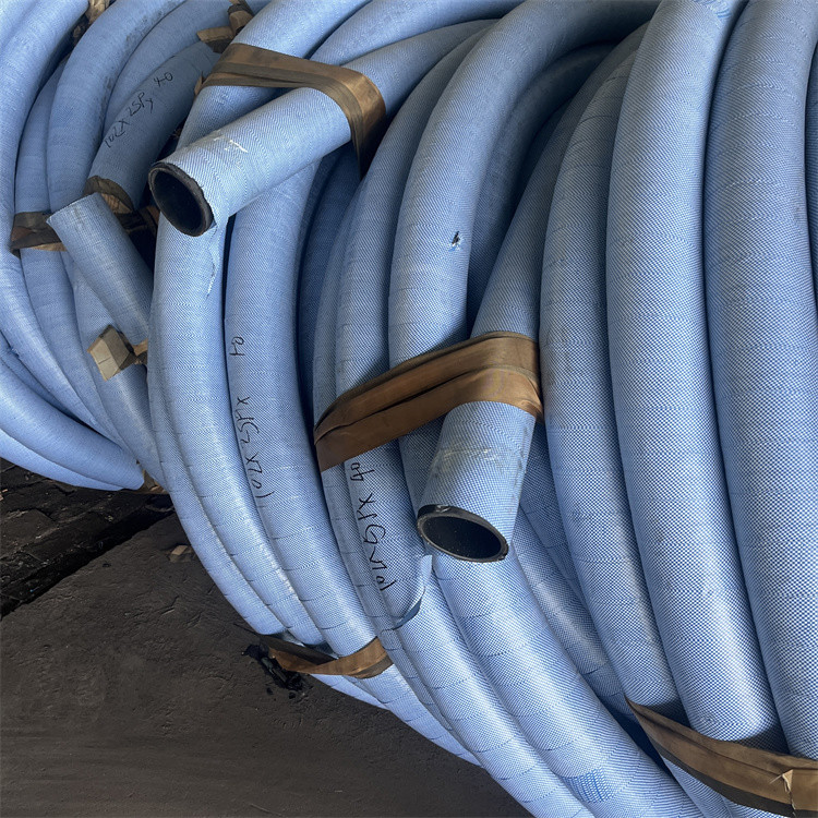 Line Valve Lay Flat Water Pump Discharge Hose 3 Inch 4 Inch 50Ft With Clamp