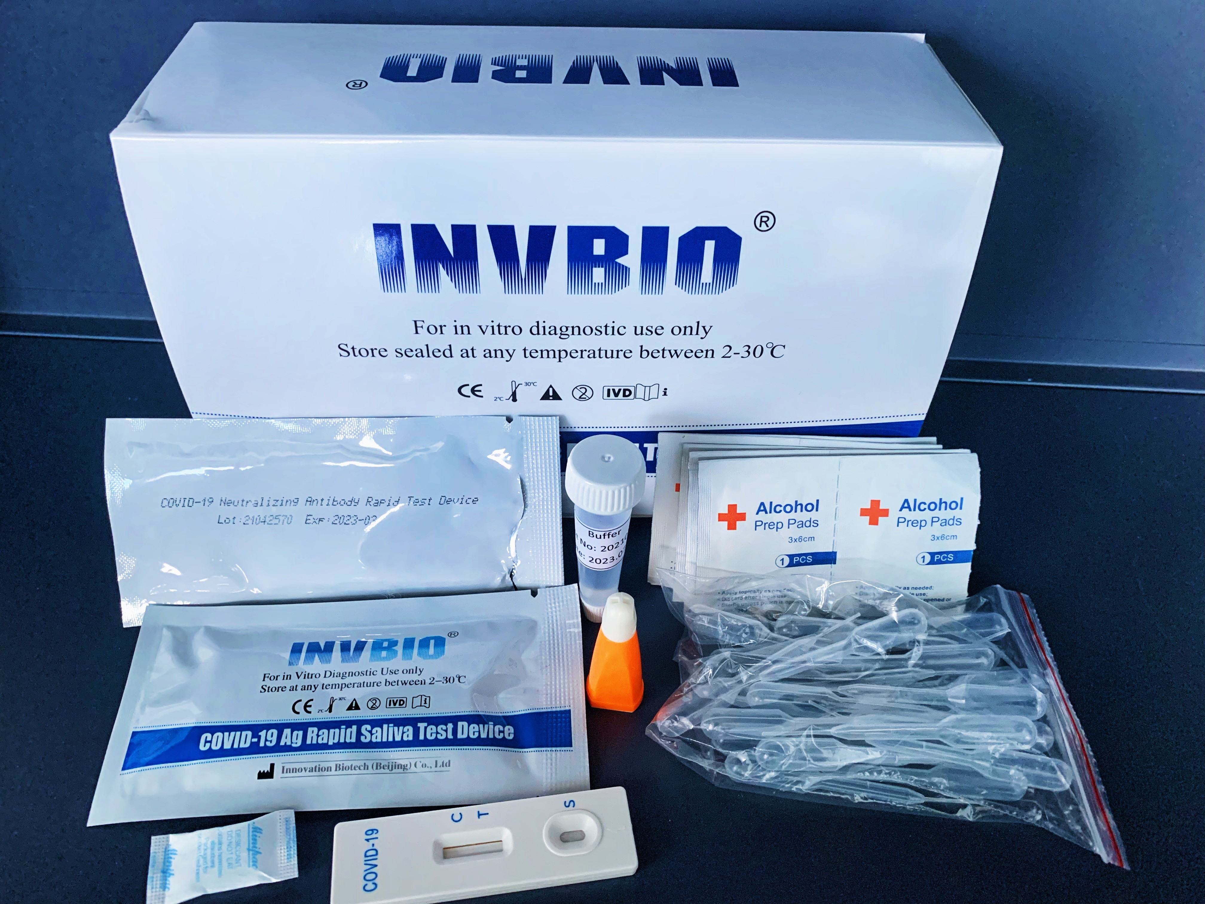 Serum Plasma Coronavirus Neutralizing Antibody Rapid Test Kit CE FSC