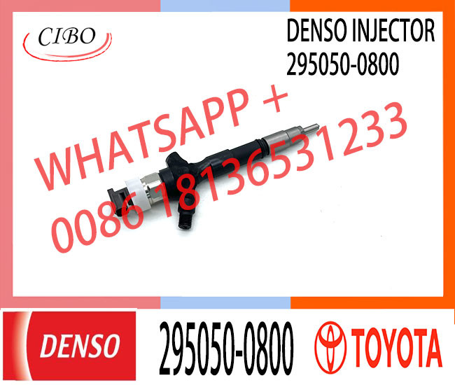 Common Rail Fuel Injector 23670-09380 295050-0813 295050-0540 295050-0800 For Toyota Hilux 2KD-FTV