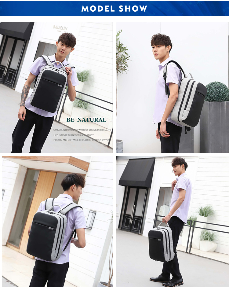 16 Litre Laptop Compartment Anti Theft School Backpack 30*12*45cm