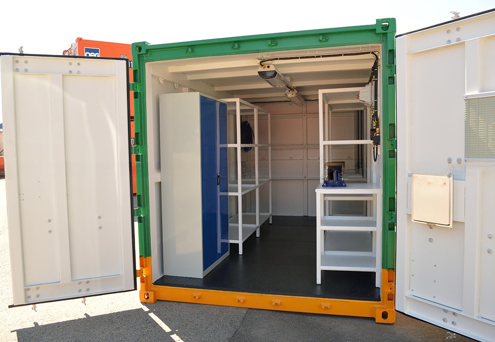 30.90CBM Capacity A60 Standard Offshore Container Workshop with DNV 2.7-1 Standard and Door Opening Size of 2.218 x 2.223 M