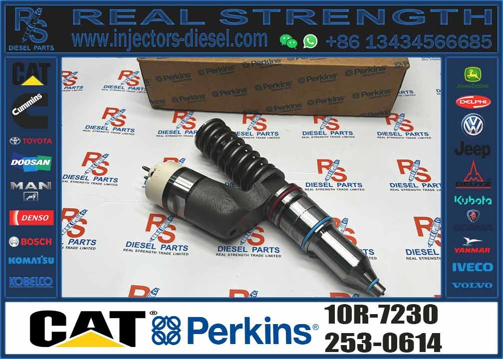 Diesel Engine Fuel Injector 10R-7230 235-1403 244-7716 253-0619 254-4183 253-0617 280-0574 289-0753 211-3024