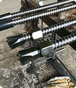 R32 - 43mm Threaded Cross Bits Rock Drilling Bit For Underground Coal Mining