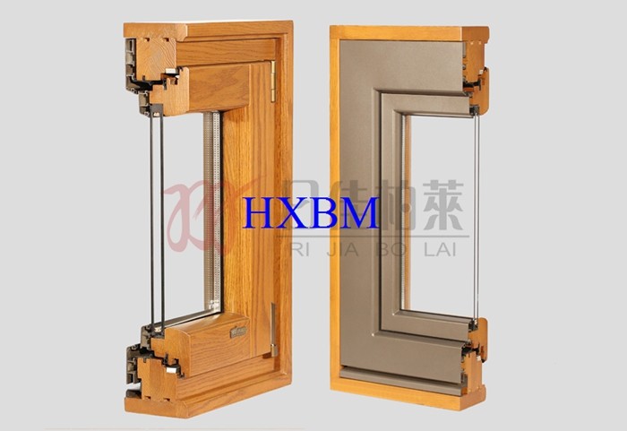 Customized Aluminium Coated Windows , wood Double Glazed Windows With Arch At Top