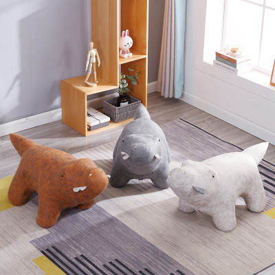 SMY-1256 Living Room 82*36*45cm Fabric Animal Cartoon Sofa
