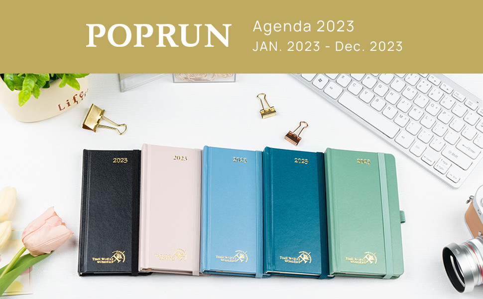 Customization Student Weekly Planner 2023 Hard Cover 4.25X6.75In