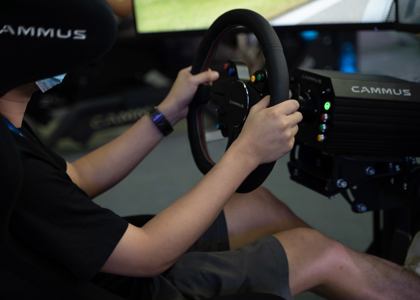 CE FCC Certified Servo Motor Sim Racing Rig Simulator For Amusement Park