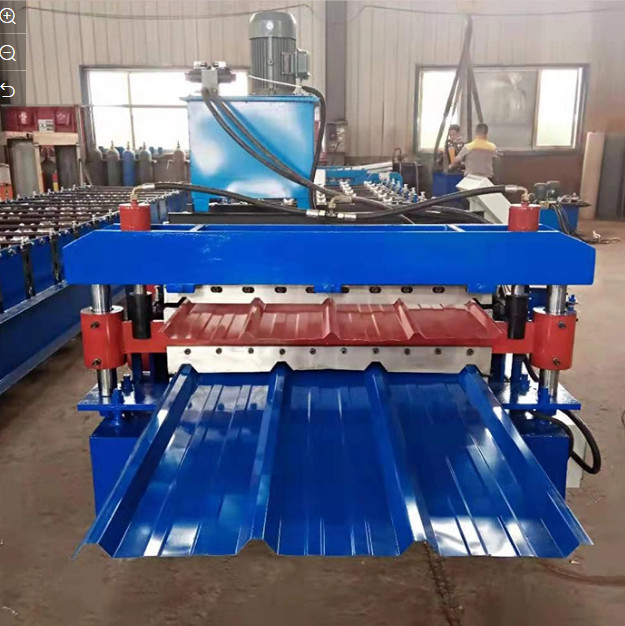 Metal Tile Plc Control Roof Panel Forming Machine Low Noise