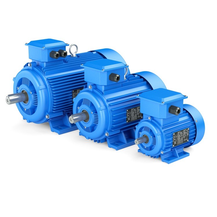 Custom Low Vibration 3 Phase PMSM Motor , 2 Pole AC Synchronous Electric Motor