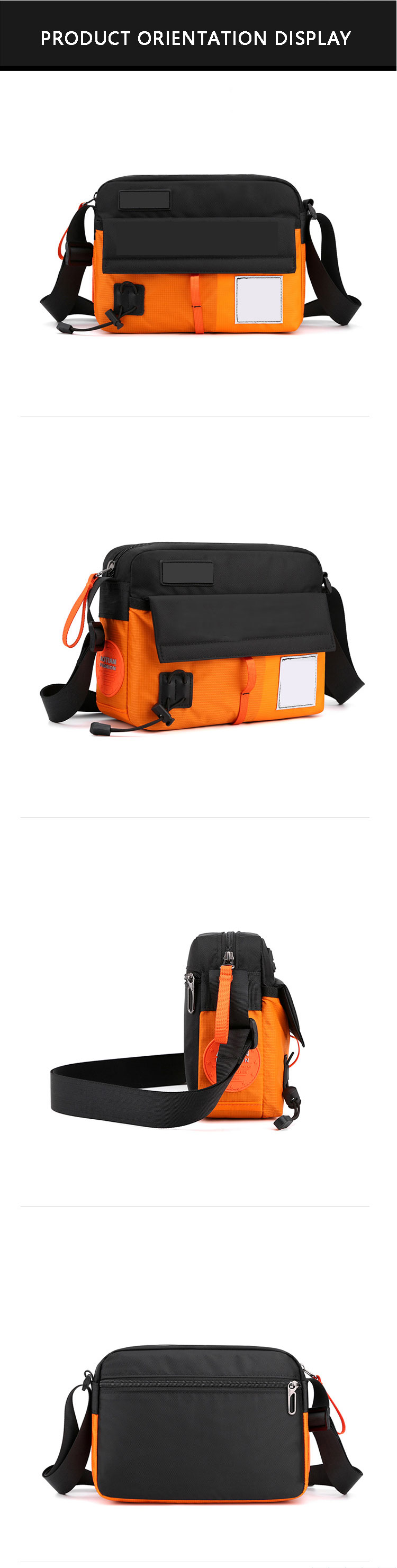 Wholesale Fashion Shoulder Crossbody Messenger Bag Large Capacity