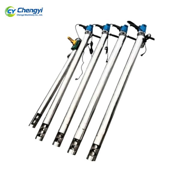 Stainless Steel Grain Conveyor Vertical Screw Feeder Hygienic Transport Equipment