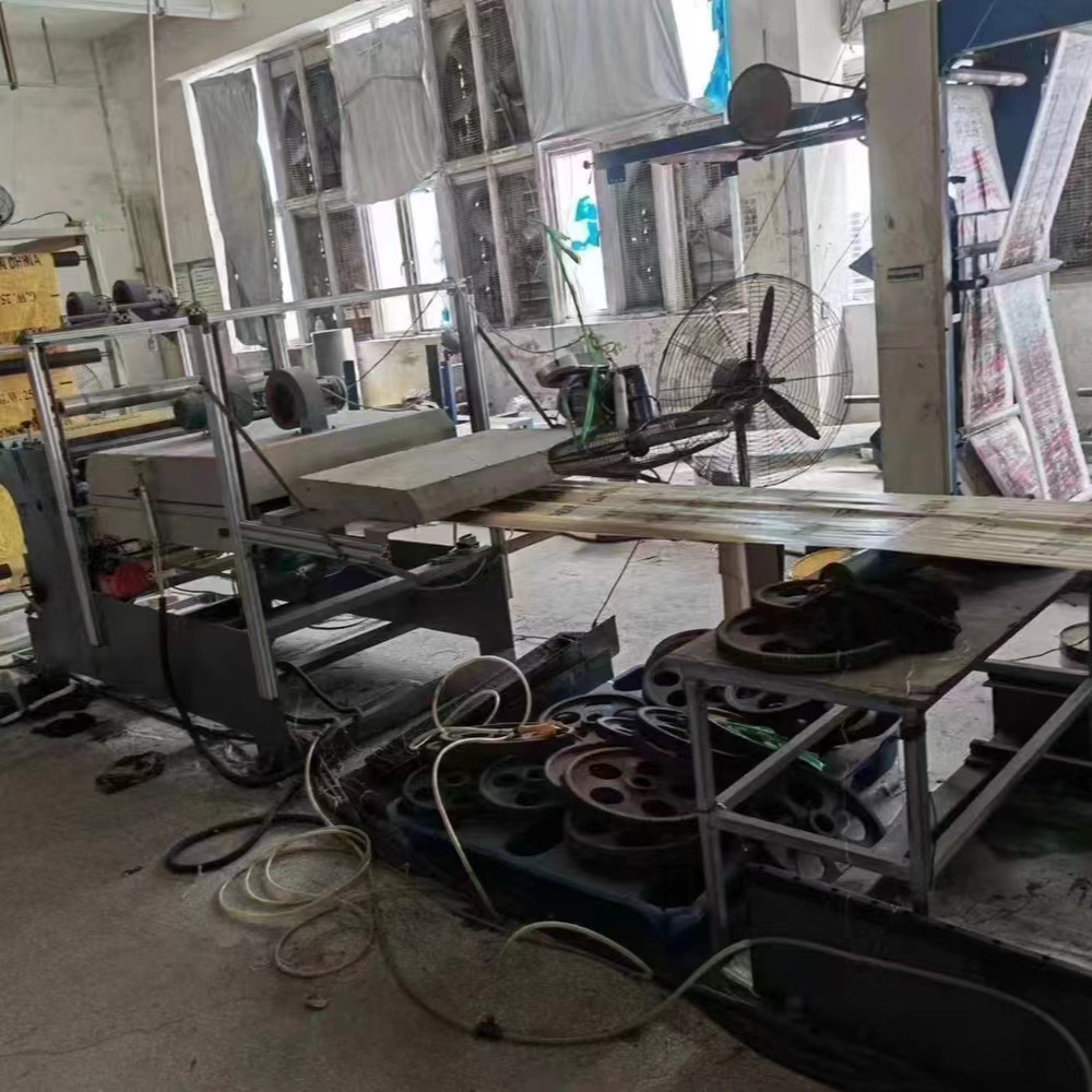 Used Continuous 4 Colors Flexo Printing Machine For Woven Bag