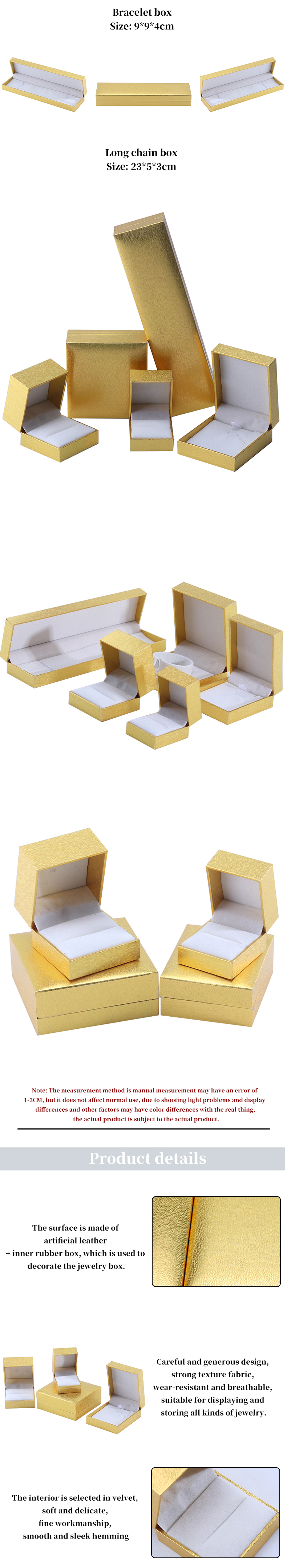Wholesale manufacturing Luxury Jewellery Box Personalized Custom high end Necklace Bracelet Earrings Ring jewelry set Packaging cardboard paper yellow