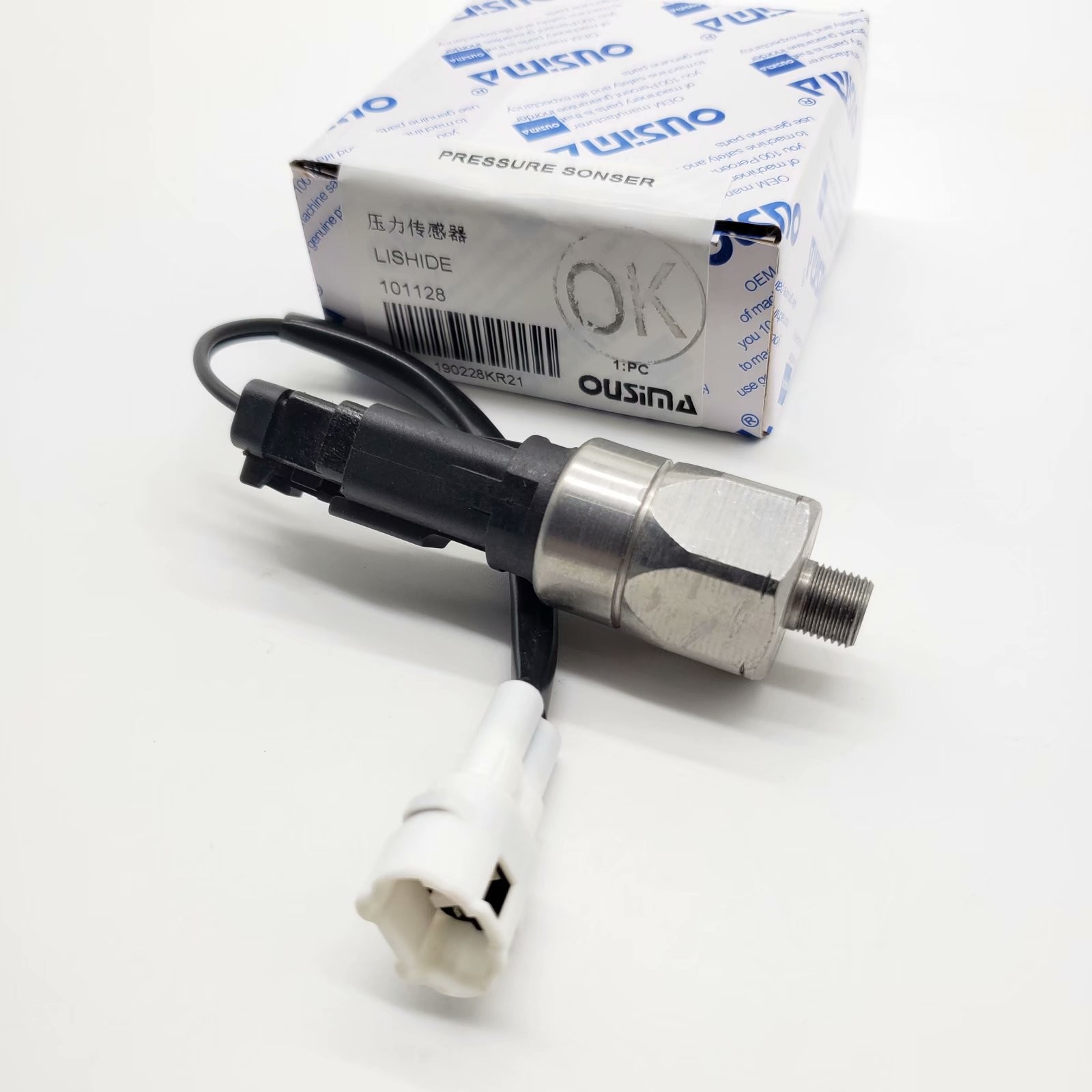 OUSIMA 101128 Pressure Switch For LISHIDE Excavator Spare Parts