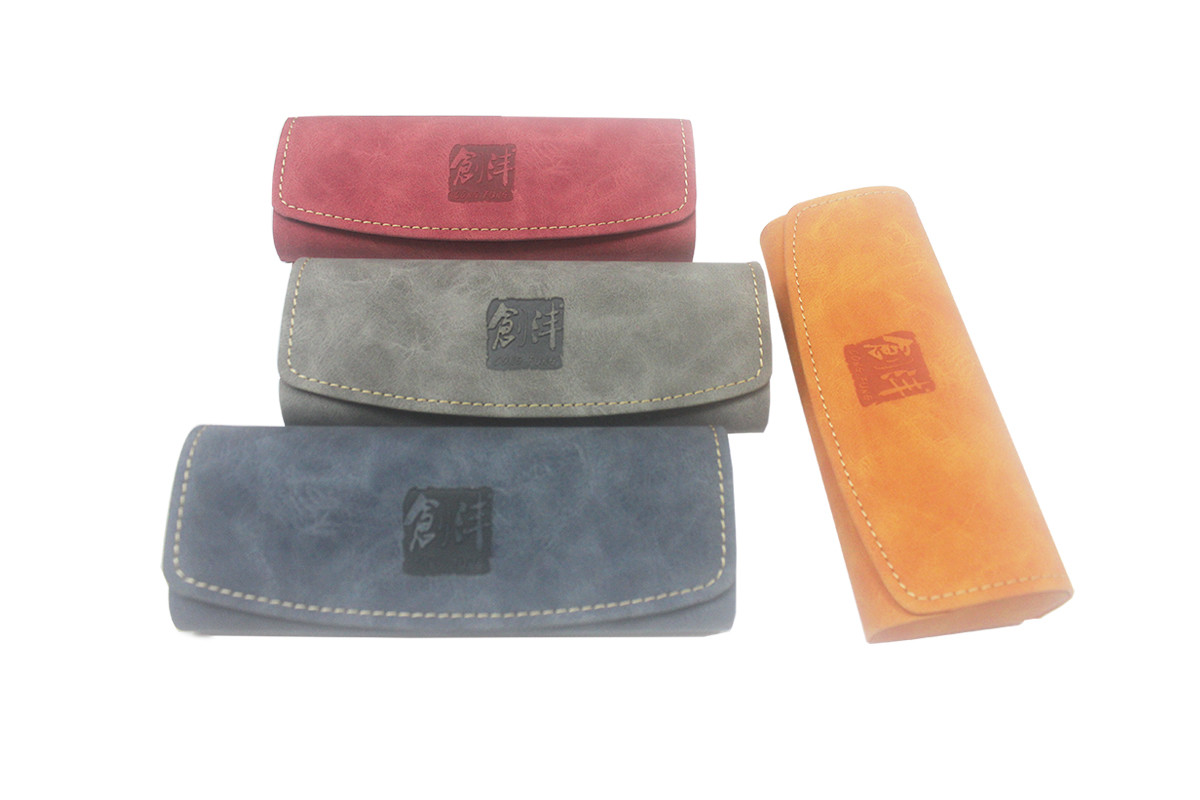 High Quality PU Hard Optical Cases Handmade Reading Eyeglass Cases
