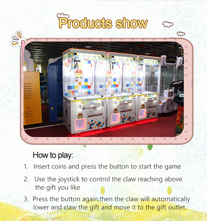 Claw Doll Arcade Machine Happy Catch Toy Small Station Boutique House Gift Machine