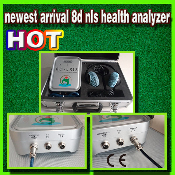 NLS 8D LRIS Quantum Therapy Analyzer 64-bit Latest Version Multi-language Body Analyser