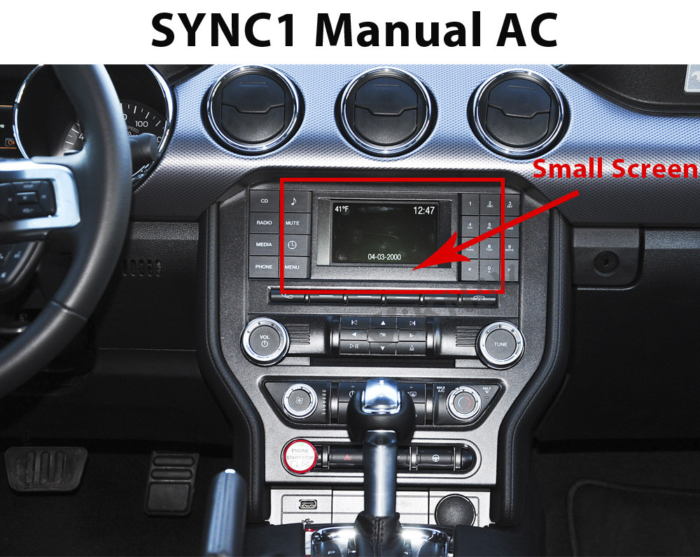 10.4inch IPS Screen Android Car Head Unit For FORD Mustang 2014 2021