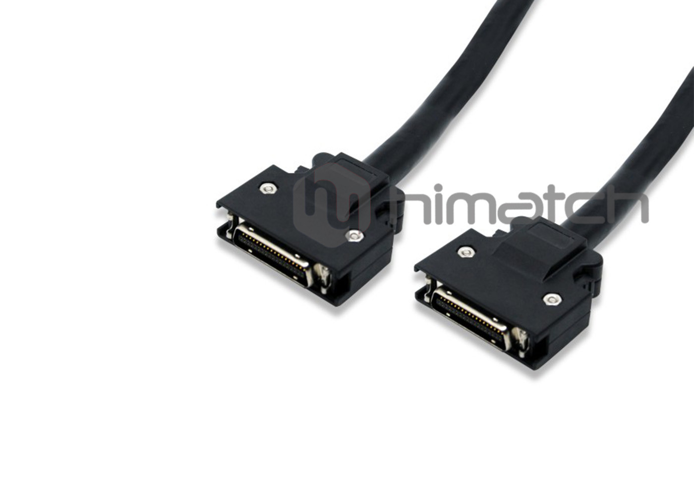 Durable SCSI Data Cable Assembly OEM Available MDR 36 Pin Male To MDR 36 Pin