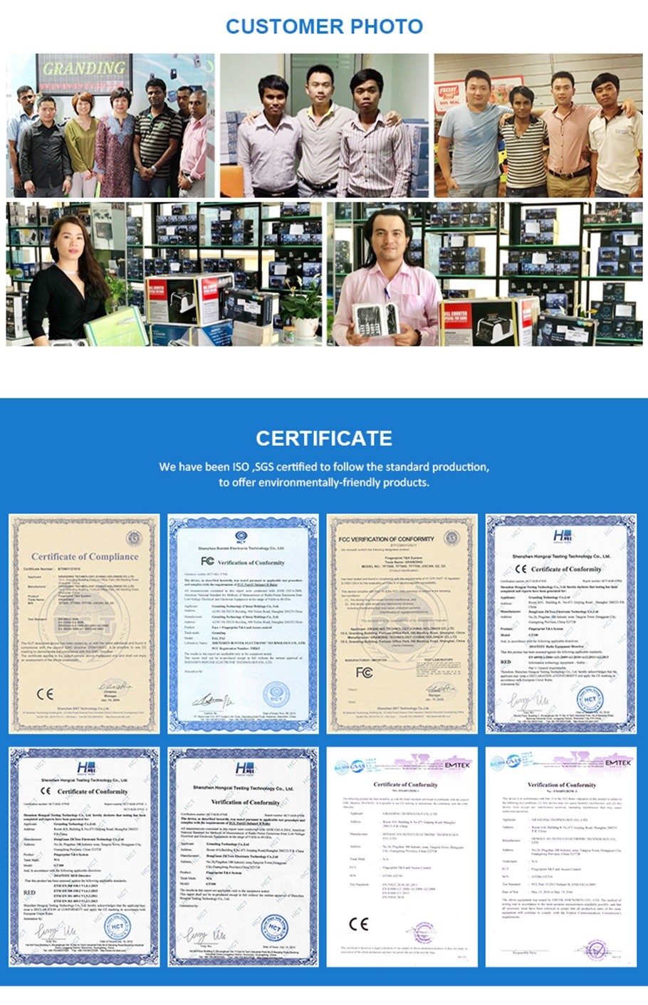 Employee Attendance Facial Recognition Access Control System Android OS