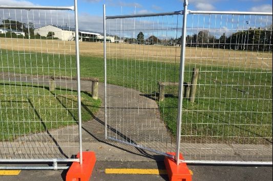 3.5mm Temporary Steel Fencing Standard Building Event Panel Construction Mobile