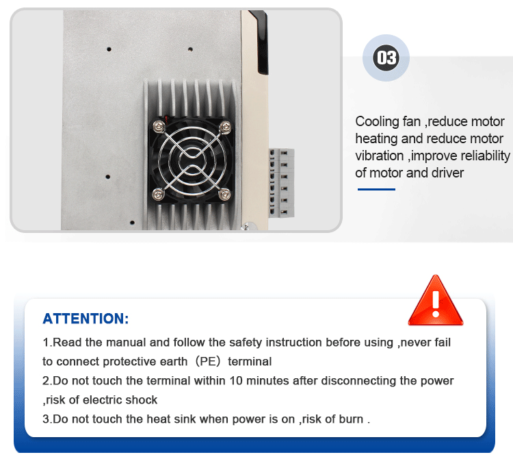 Speed Stepper Motor Drive for CNC Cutting Machine Leadshine H2-758 Rated Speed 1500rpm