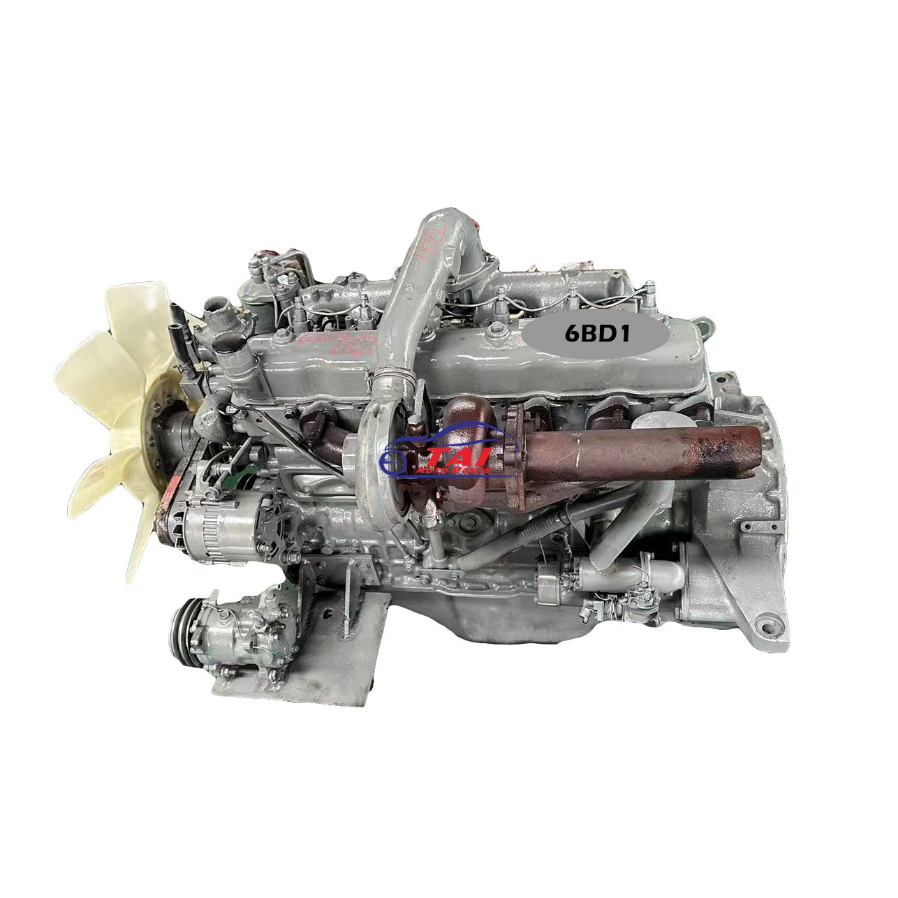 Japanese Used Car Engines 6BD1 Excavator Diesel Engine Assembly Complete Car Engine Spare Parts For Isuzu Motor