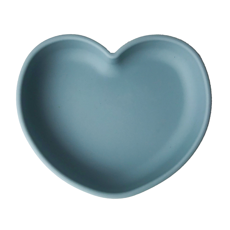 Baby Feeding Set Plate For Fruits Factory Price Customized Heart Shape Bpa Free