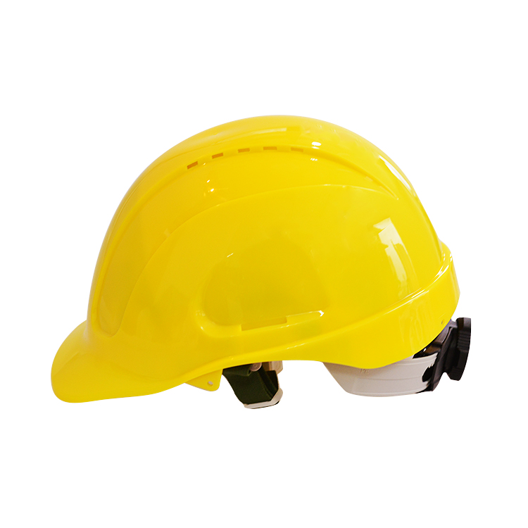 6 Points Webbing Suspension Safety Helmets for Construction T150 Ventilized ABS Material