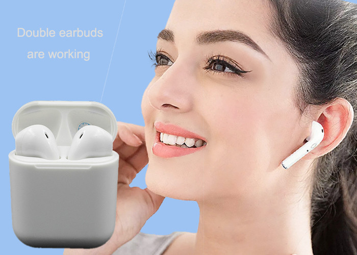 True Wireless Earbuds Earphones with Charging Case Hands-free Calling Sweat proof In-Ear