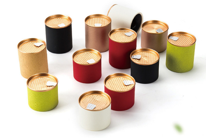 ISO9001 Green Tea Tin Box 1 Color Aluminium Tin Containers