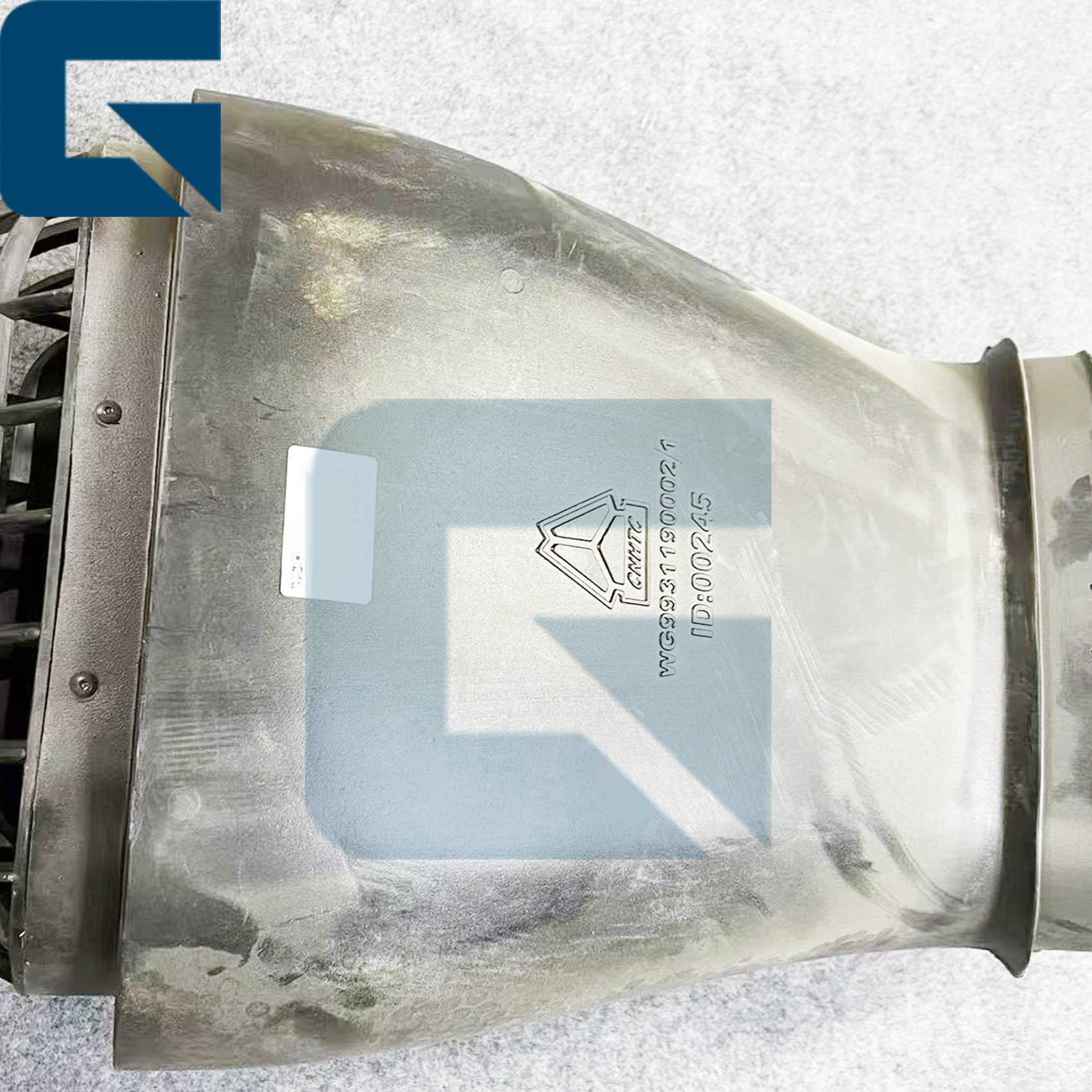 WG9931190002 Wg9931190002 Oil Bath Air Filter Inlet Pipe for Truck Parts