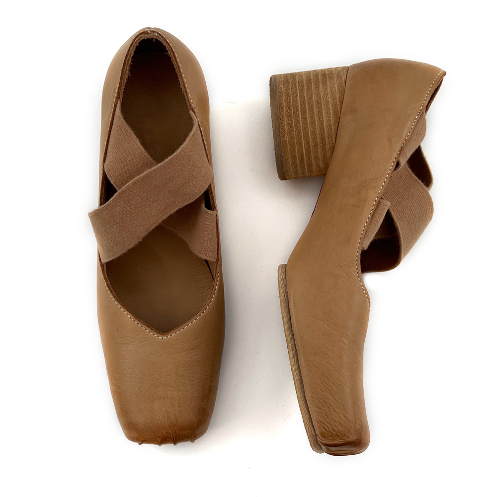 Rubber Outsole Slip On High Heels , Ladies Pump Heels For Party Cocktail