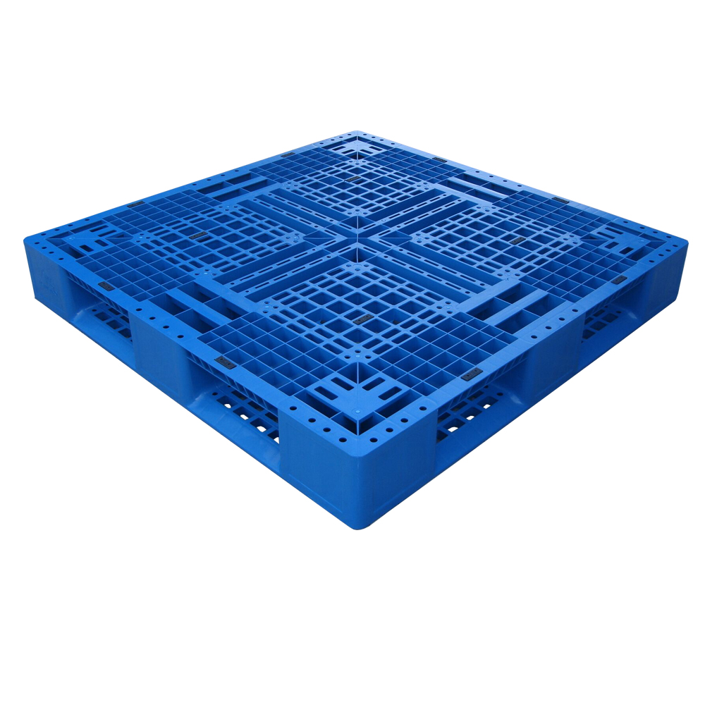 Full perimetes grid deck cheap storge plastic pallet prices