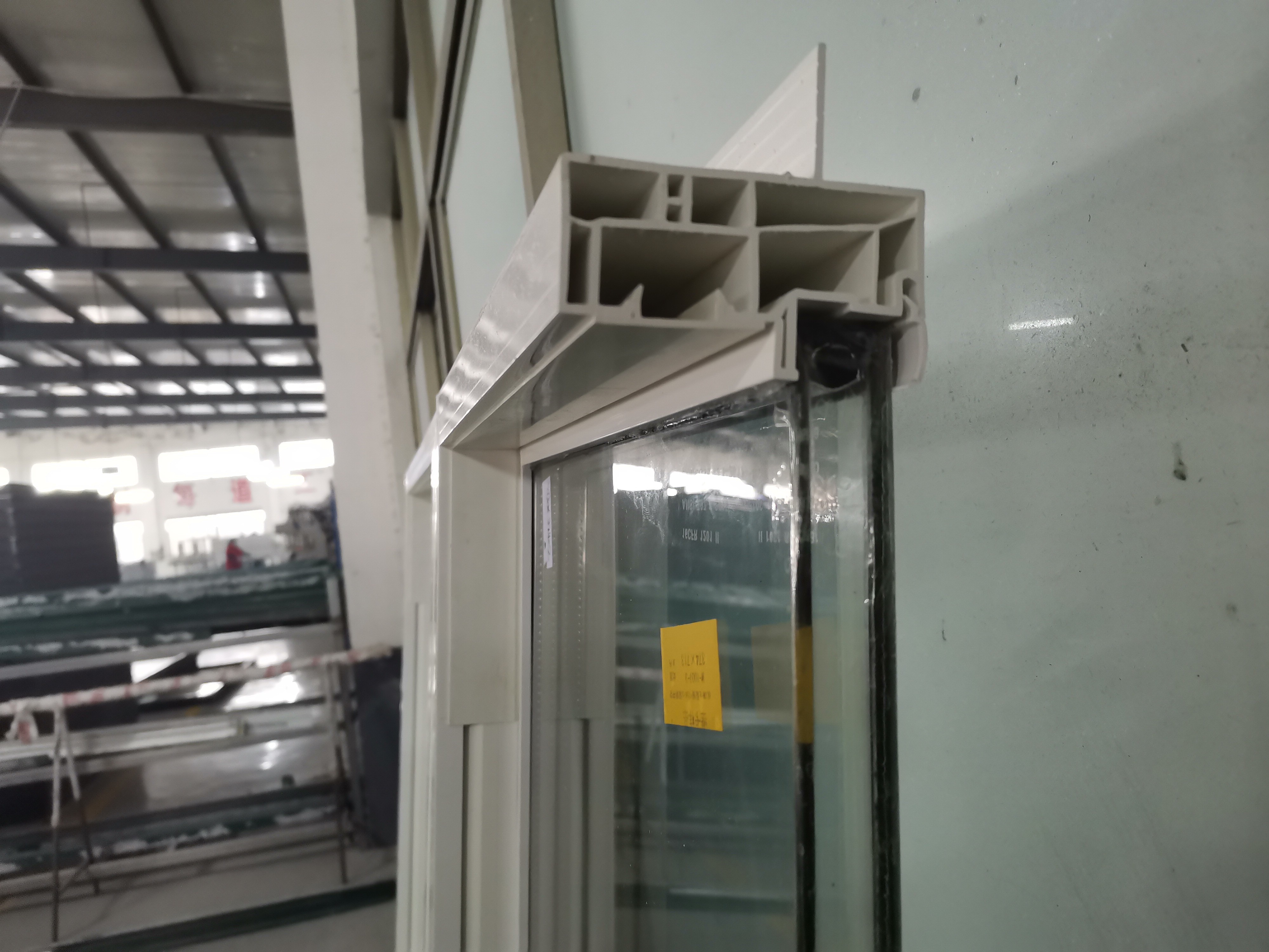 House White UPVC Frame Window PVC Vinyl Windows With AAMA Certification