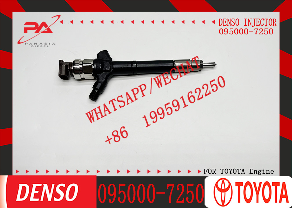 Diesel Fuel Engine Injector 095000-7240 23670-0R110 095000-7250 23970-09200 for Toyota Avensis 2.2 D 2AD-FTV Engine