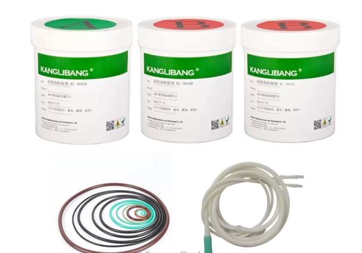 Heat Bonding Silicone Adhesive for Silicone O Ring Tube Gasket or sealing ring Bonding Silicone Glue