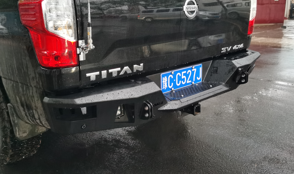 4X4 Accessories Bumper Plates Winch Bull Bar Front Car Bumper Plate for Nissan Titan