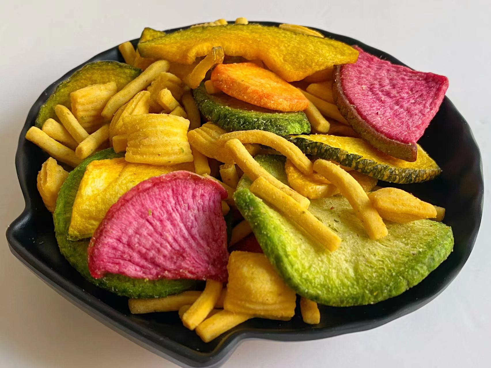 Shrimp Flavor Dried Fruits Vegetables Special OEM Snacks BRC Certification