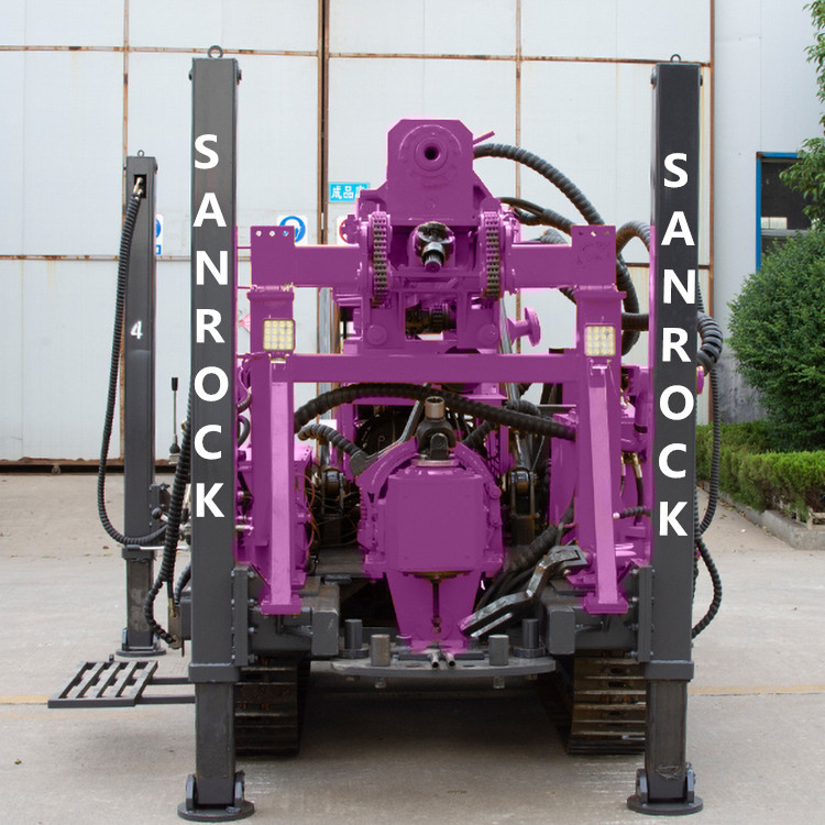 Core Drilling Rig With Mud Pump Portable Hydraulic Diamond Core Sampling Drilling Machine