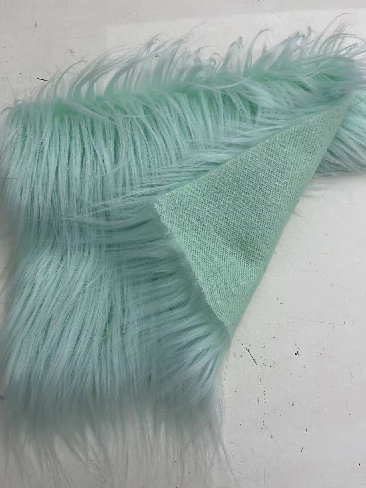 Long Pile Plush Faux Fur Fabric for Garments Toys Blankets and Curtains Discount Sale