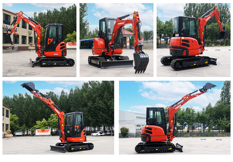 Compact Reliable TE-35s Mini Hydraulic Excavator With 0.09m3 Bucket Capacity