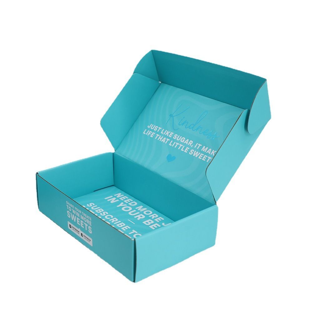 Wholesale Cmyk Shoes T-Shirts Dress Cosmetic Electronic Packaging Corrugated Shipping Box Custom OEM Folded Packing Mailer Box Folding Printed Mailing Boxes