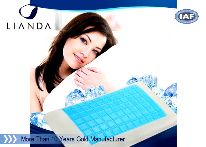 Reversible Cooling Gel Pillows with Stay Cool Blue Gel Top and Premium Memory Foam