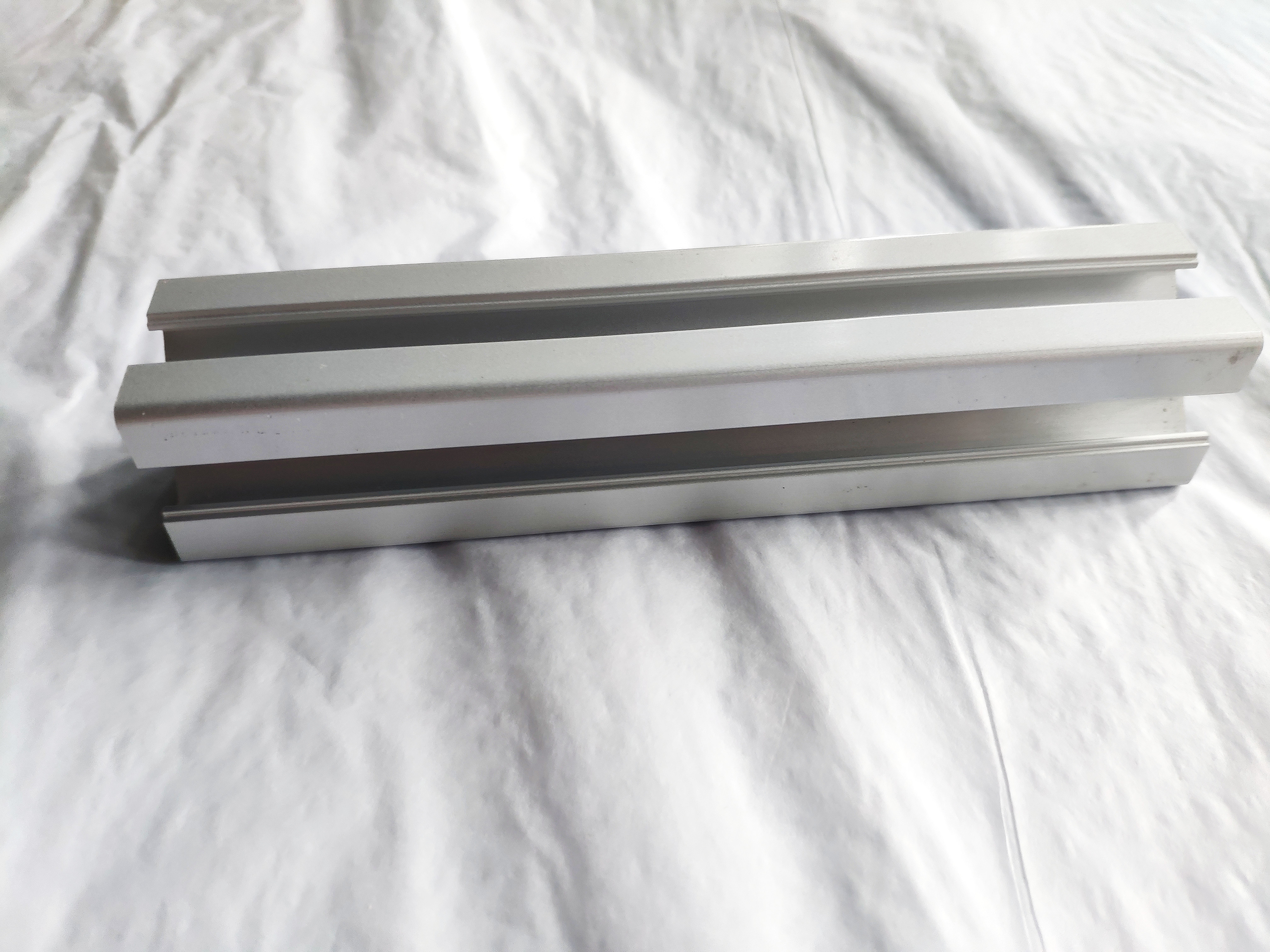 Custom Extruded Aluminum Profile , Black Silver Blue Anodized Extruded Aluminum Profile