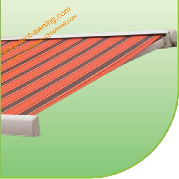 Outdoor Luxury Patio Motorized Full Cassette Retractable Awning Cusomized Sizes